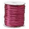 1mm Satin Cord - Dark Rose - yard