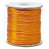 1mm Satin Cord - Orange - yard