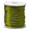 1mm Satin Cord - Olive Green - yard