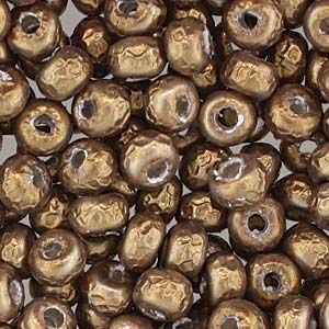 6/0 Baroque Pearl Ant Brass - 5 grams