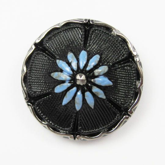 Button, Black
