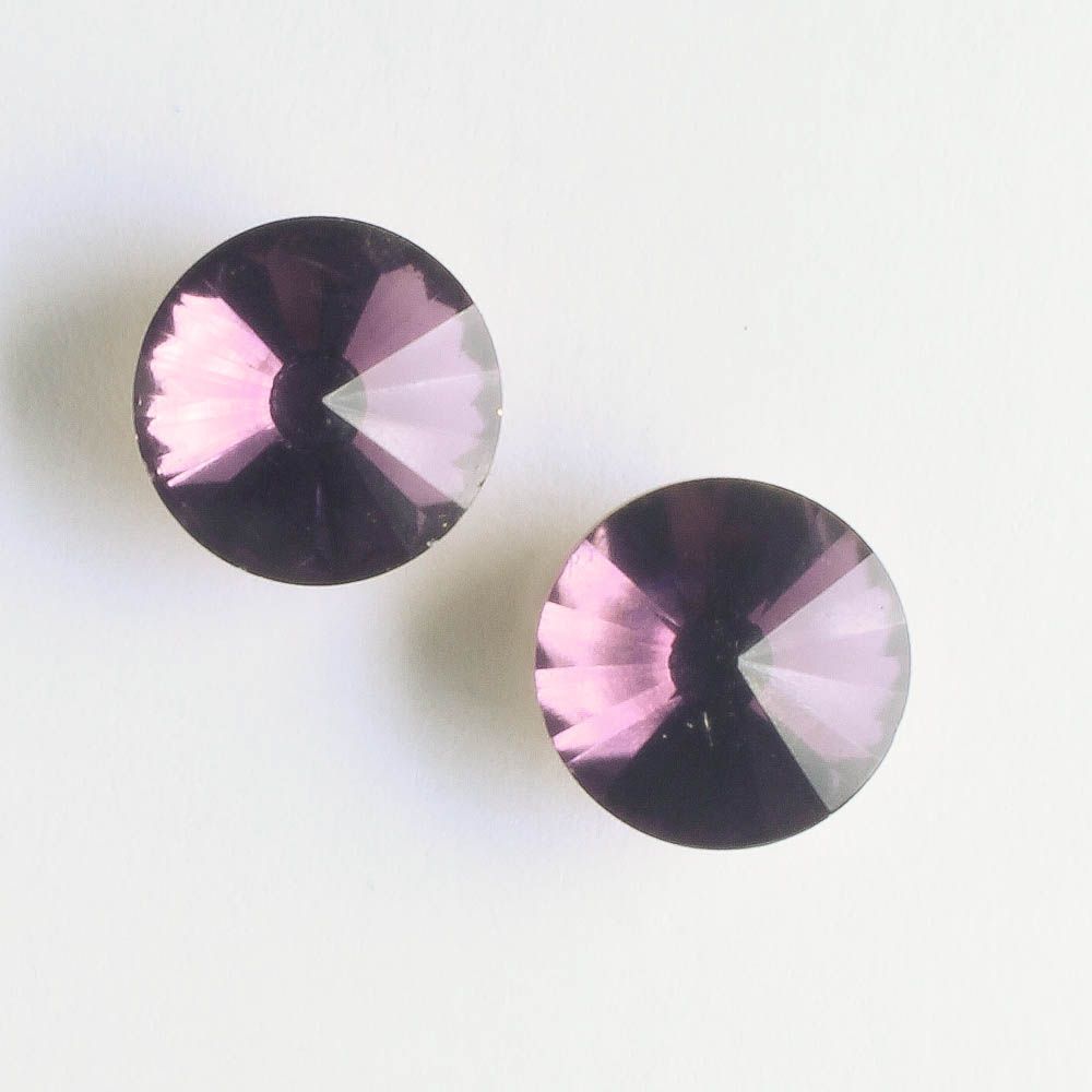12mm Rivoli Tanzanite - pair