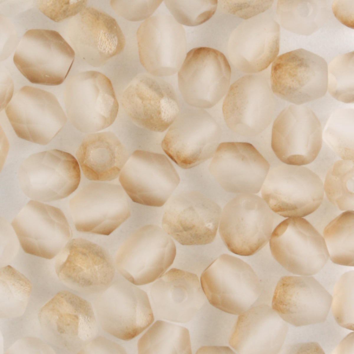 4mm Round Fire Polish Carmel Evelina