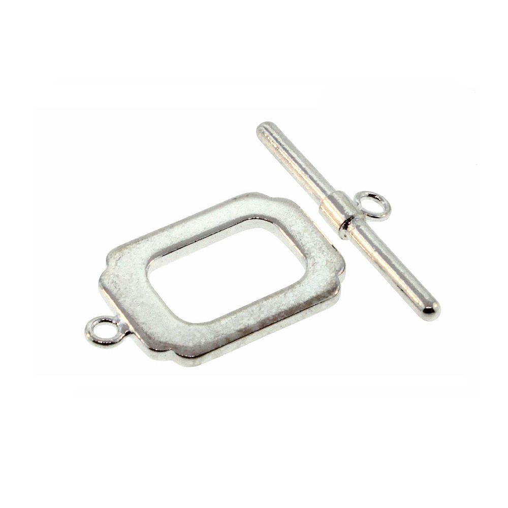 Clasp Toggle Silver