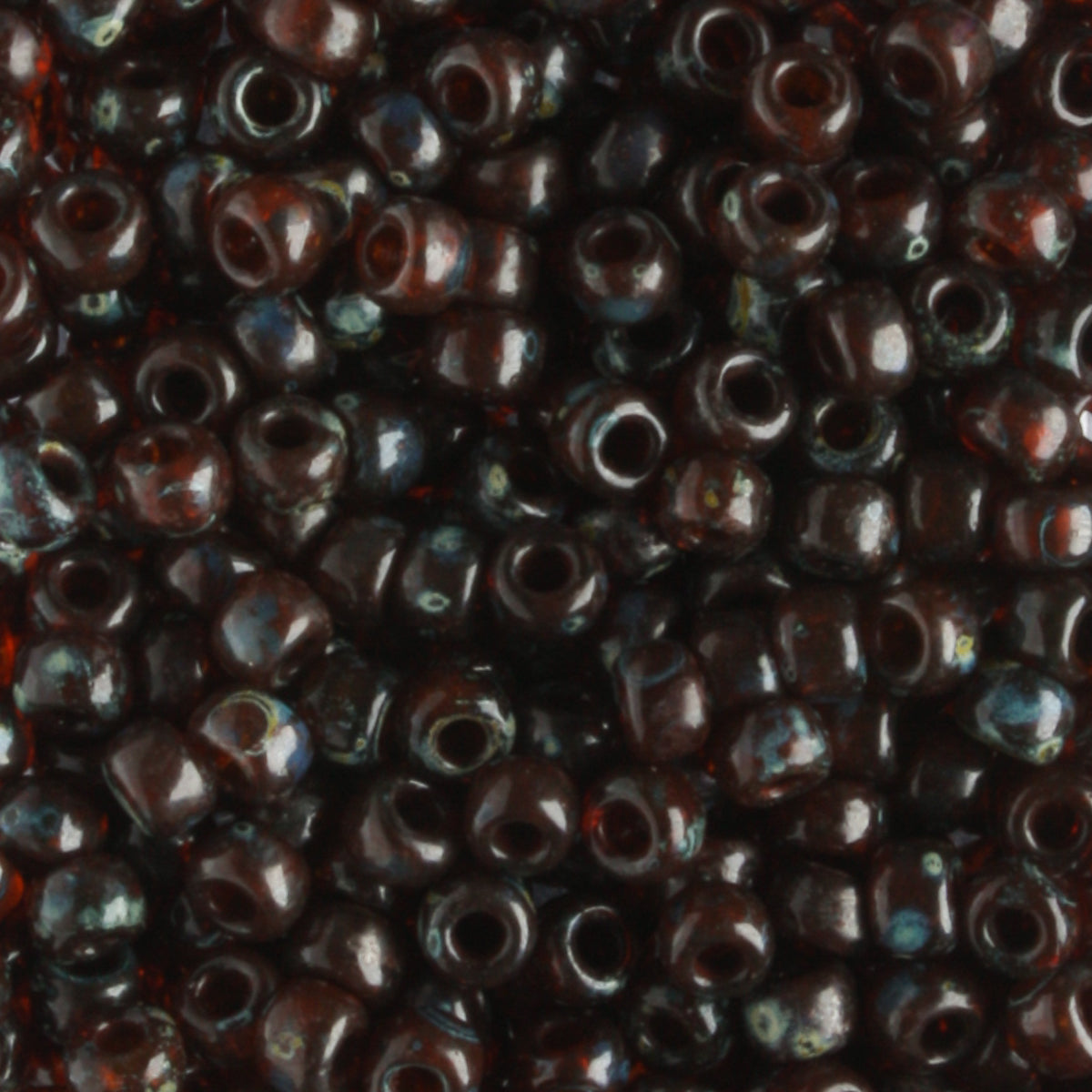 8-4503 Transparent Red Brown Picasso