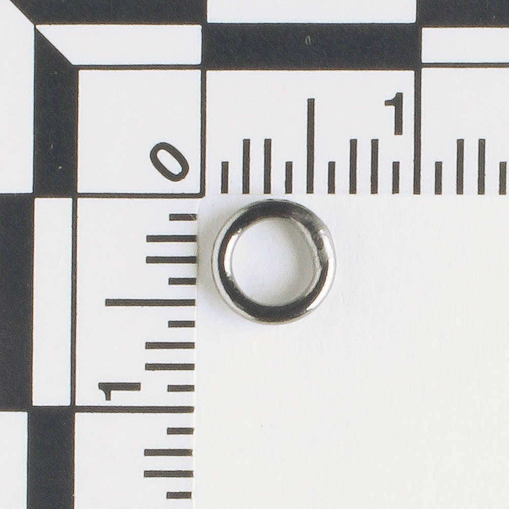 Closed Jumpring Gunmetal - qty 20