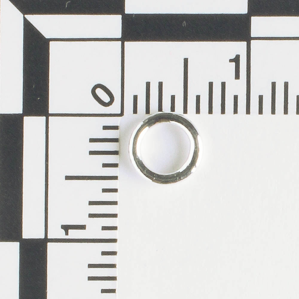 Closed Jumpring Silver - qty 20