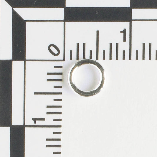 Closed Jumpring Silver - qty 20