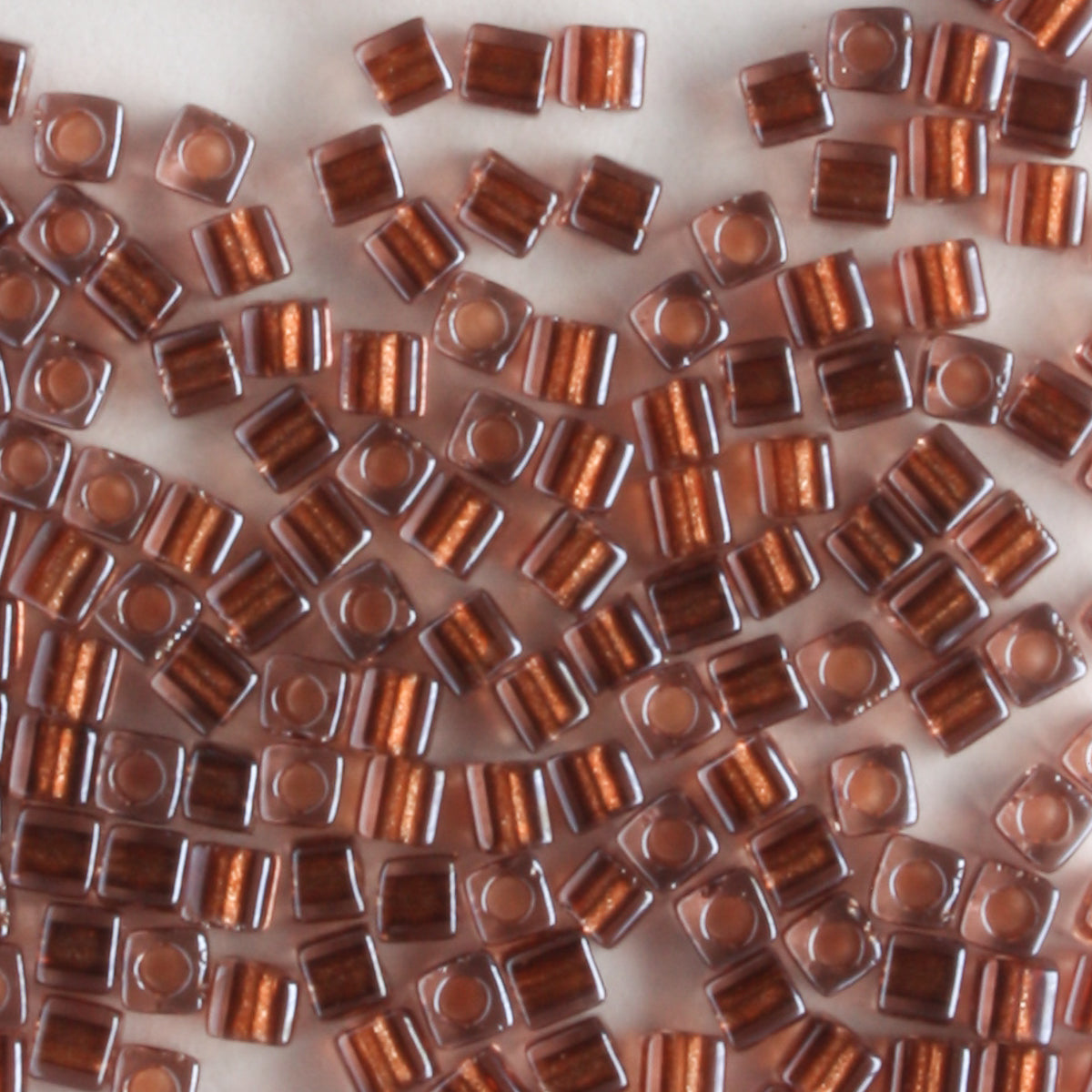 1.8mm Cube Copper Lined AB - 10 grams