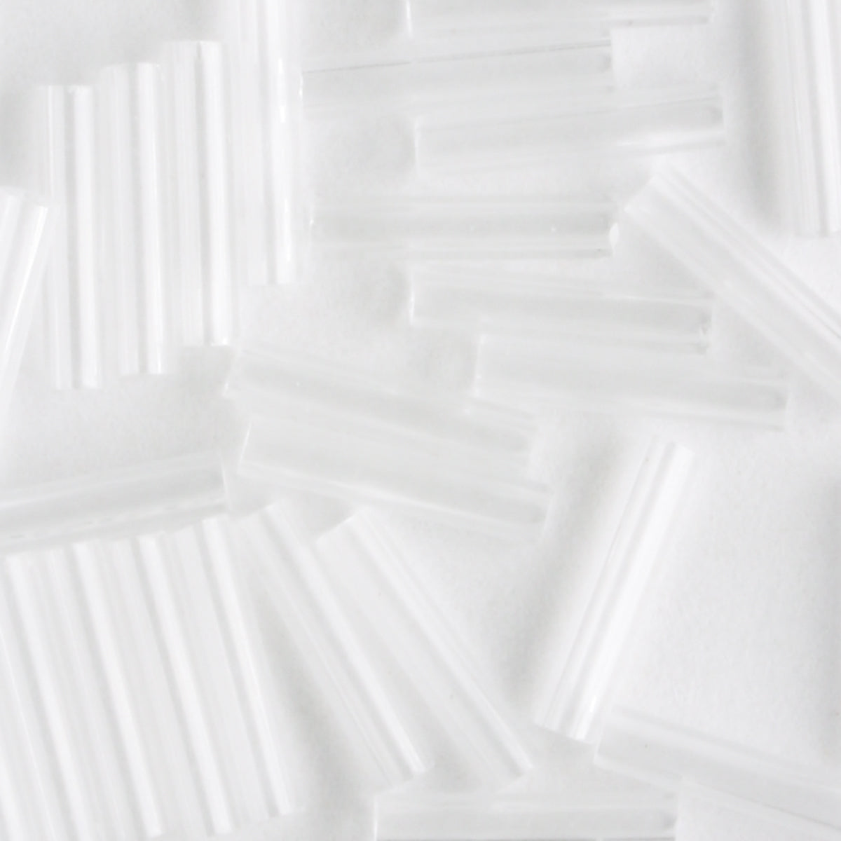 9mm Bugle Transparent Crystal - 7 grams