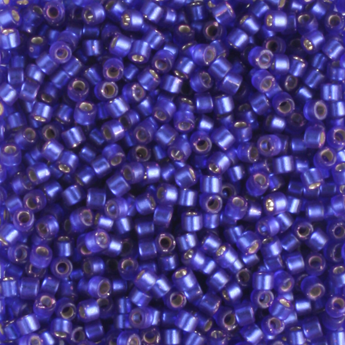 DB0696 Silver Lined Frosted Cobalt