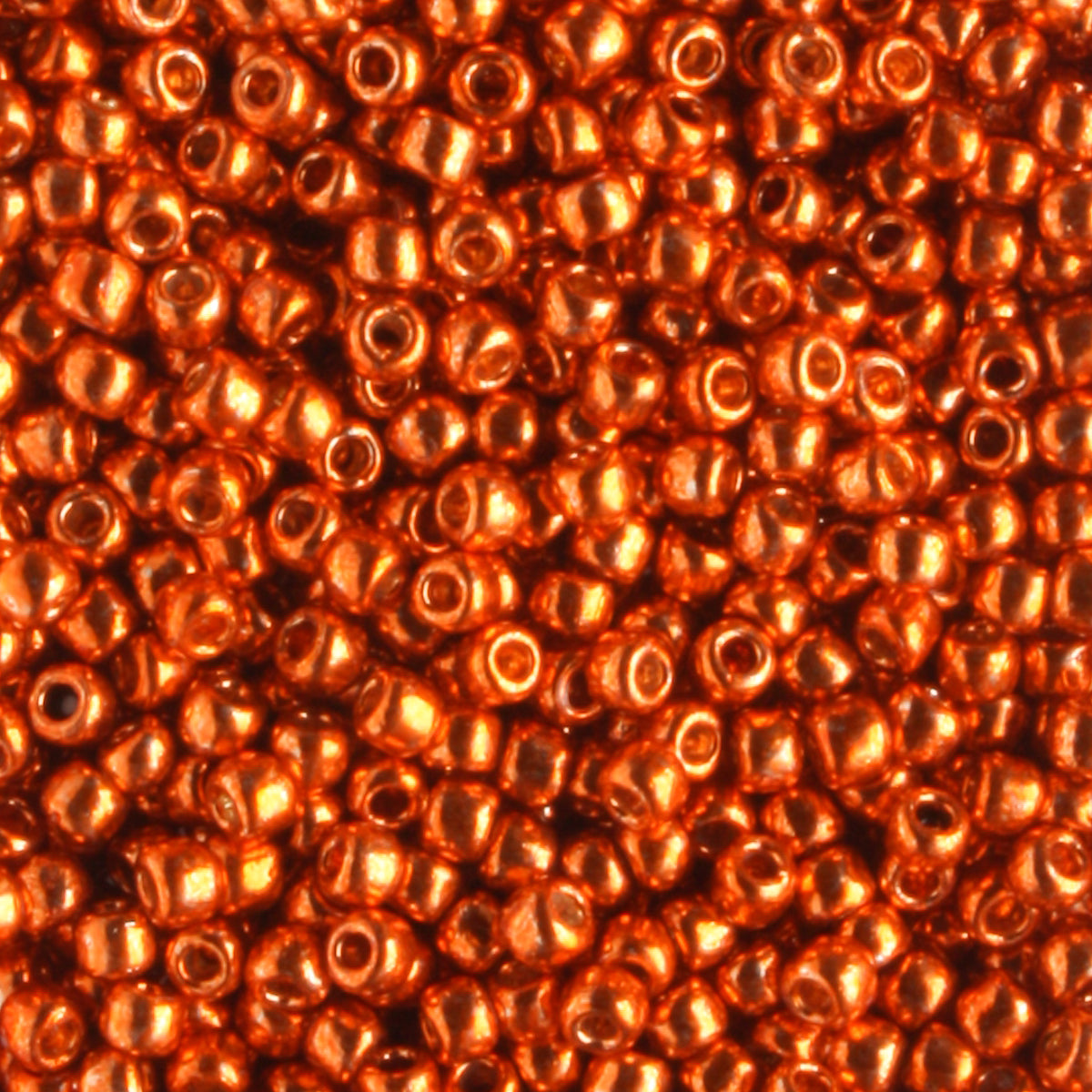 11/0 PermaFinish Galvanized Saffron - 10 grams