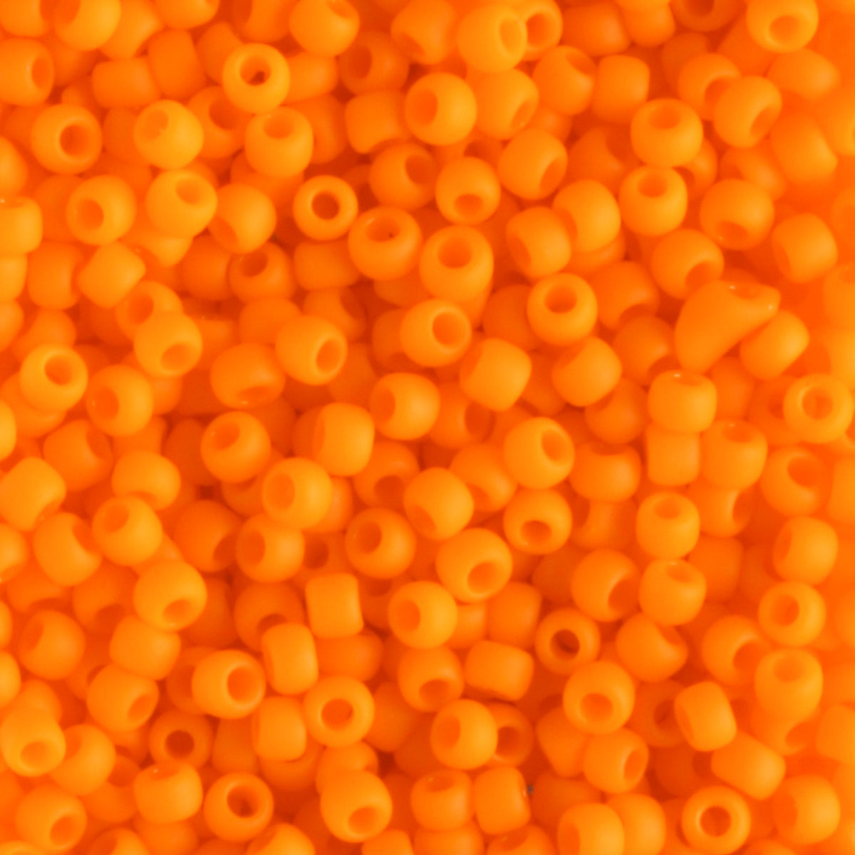 11/0 Opaque Frosted Cantaloupe - 10 grams