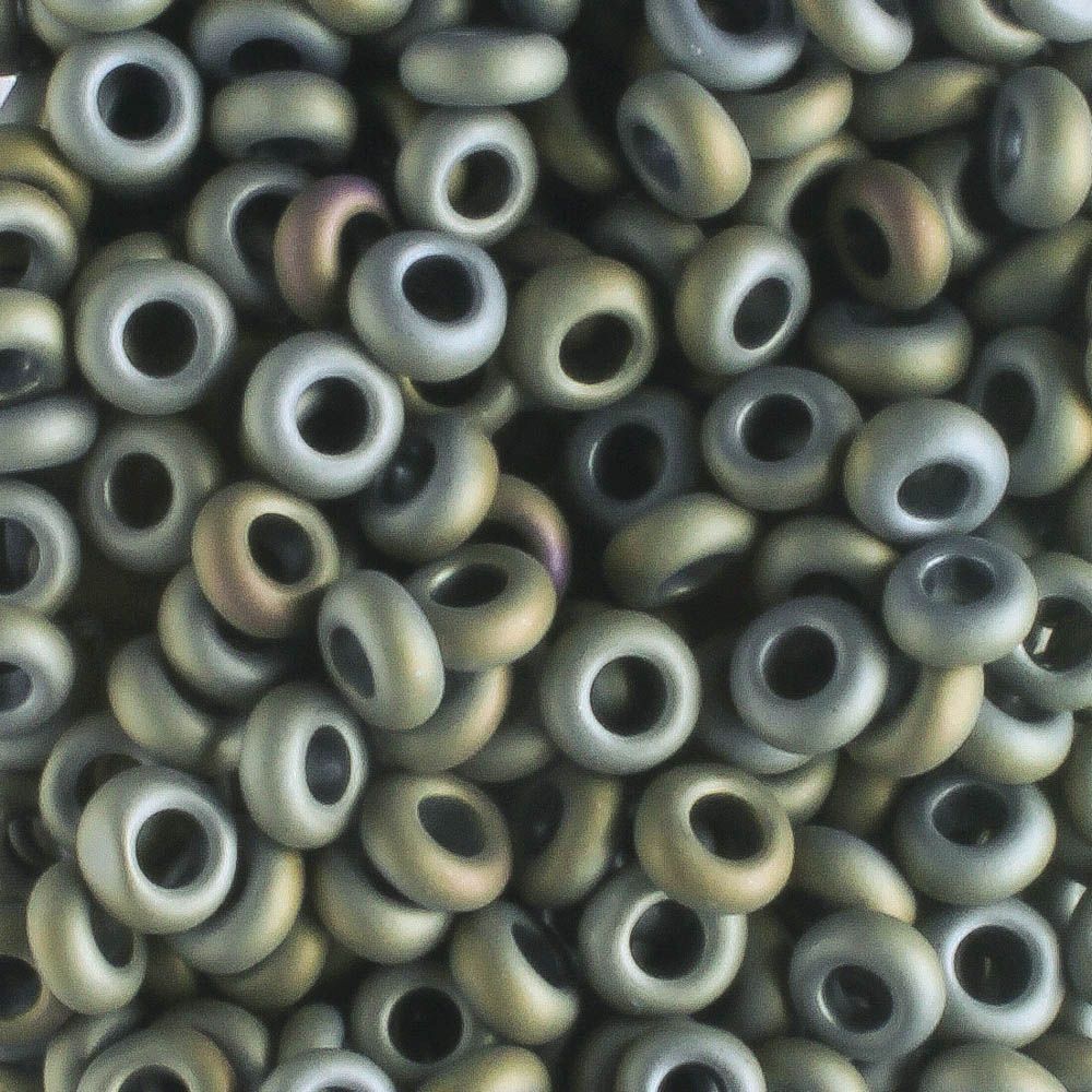 6/0 Demi Round Matte Iris Gray - 10 grams