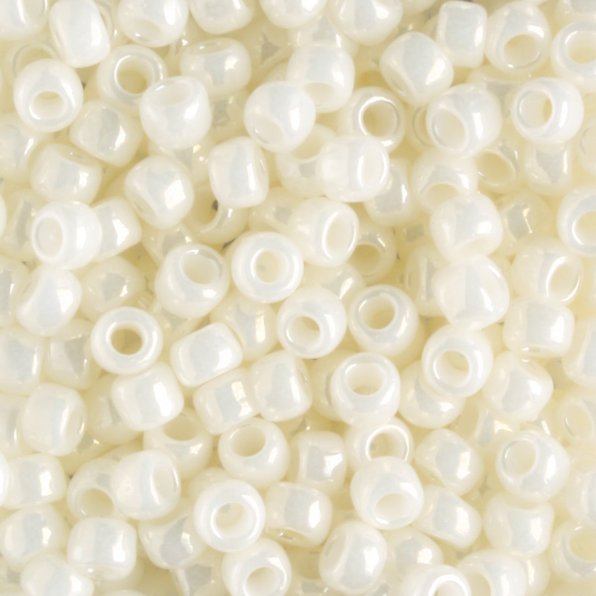 8/0 Opaque Luster Navajo White - 10 grams