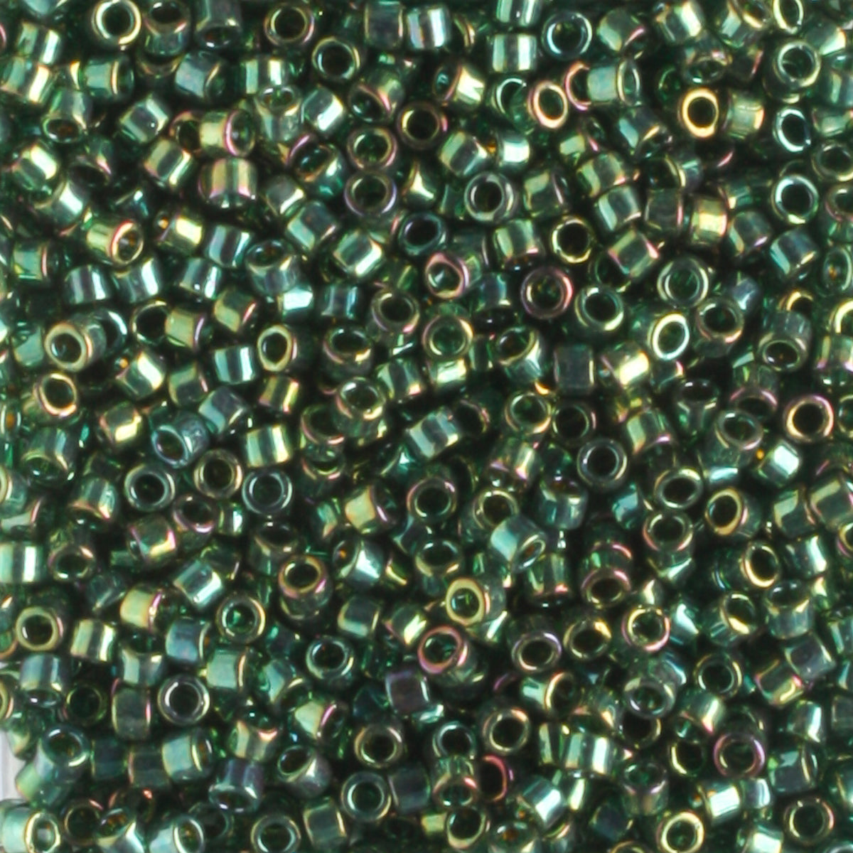 DB0125 Transparent Luster Rainbow Gold Emerald