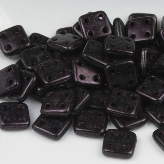 QuadraTile Metallic Suede Dark Plum - 10 grams