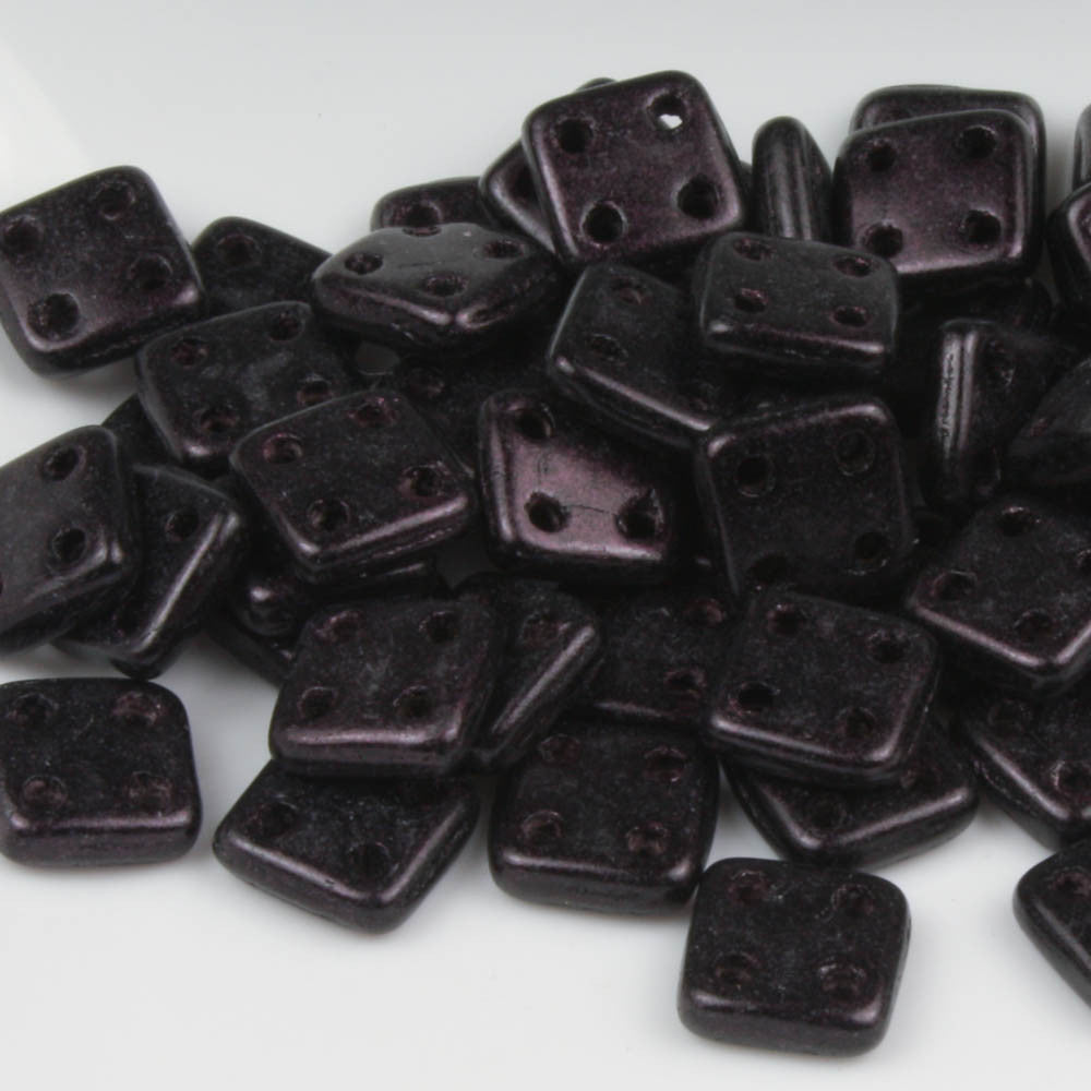 QuadraTile Metallic Suede Dark Plum - 10 grams