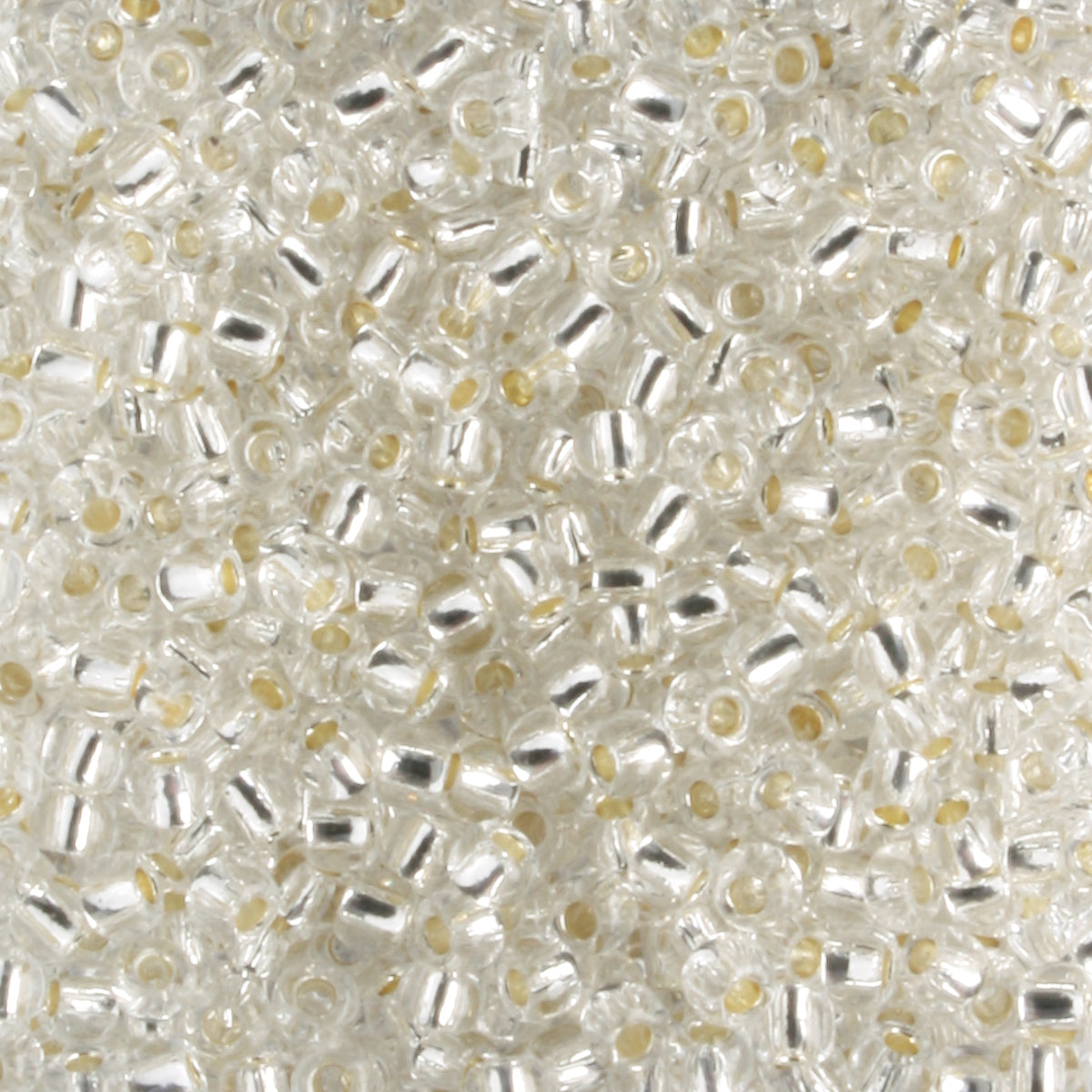 11/0 PermaFinish Silver Lined Crystal - 10 grams