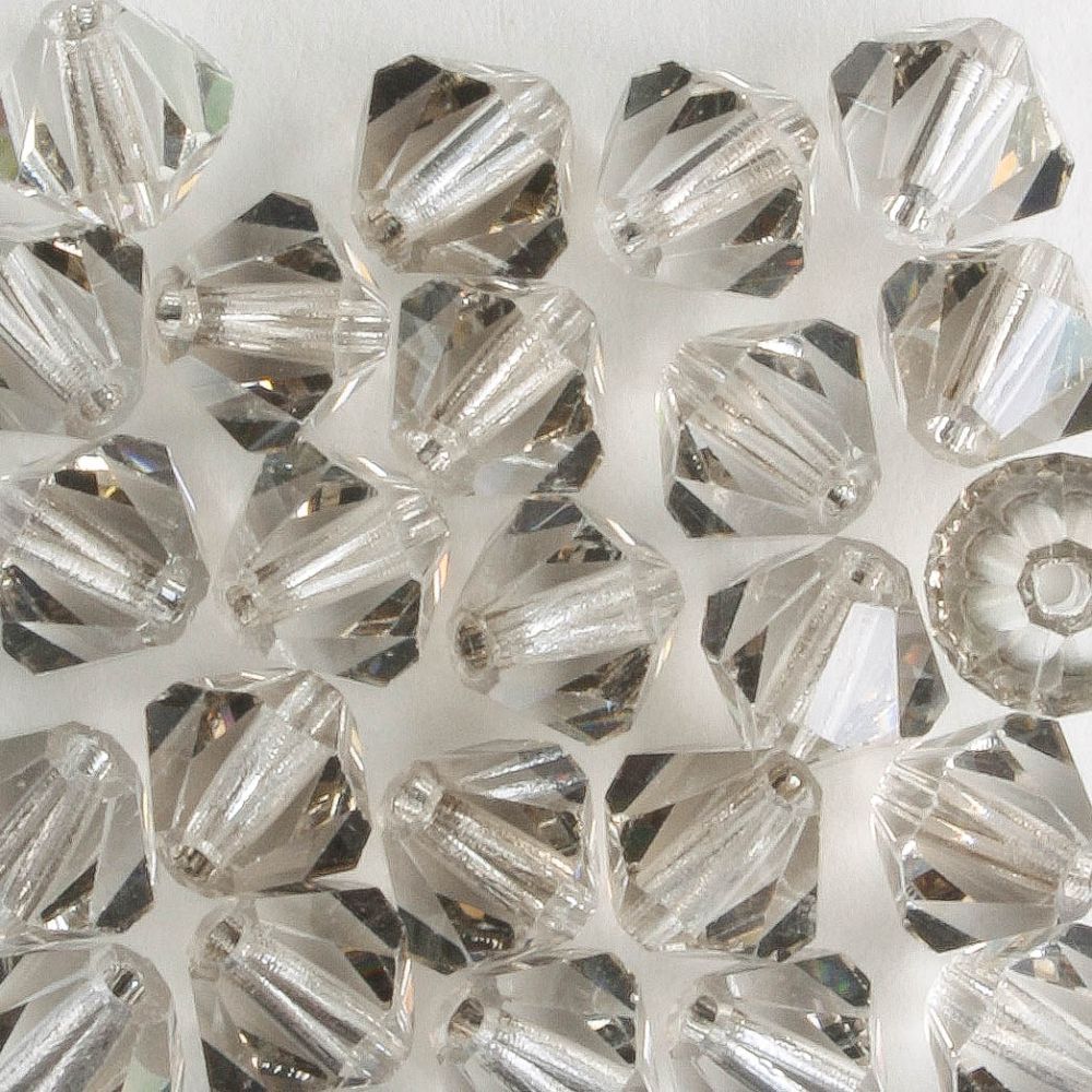 6mm Bicone Crystal Velvet - 24 beads