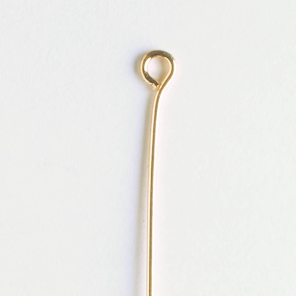 Eyepin, Gold 3" - qty 20