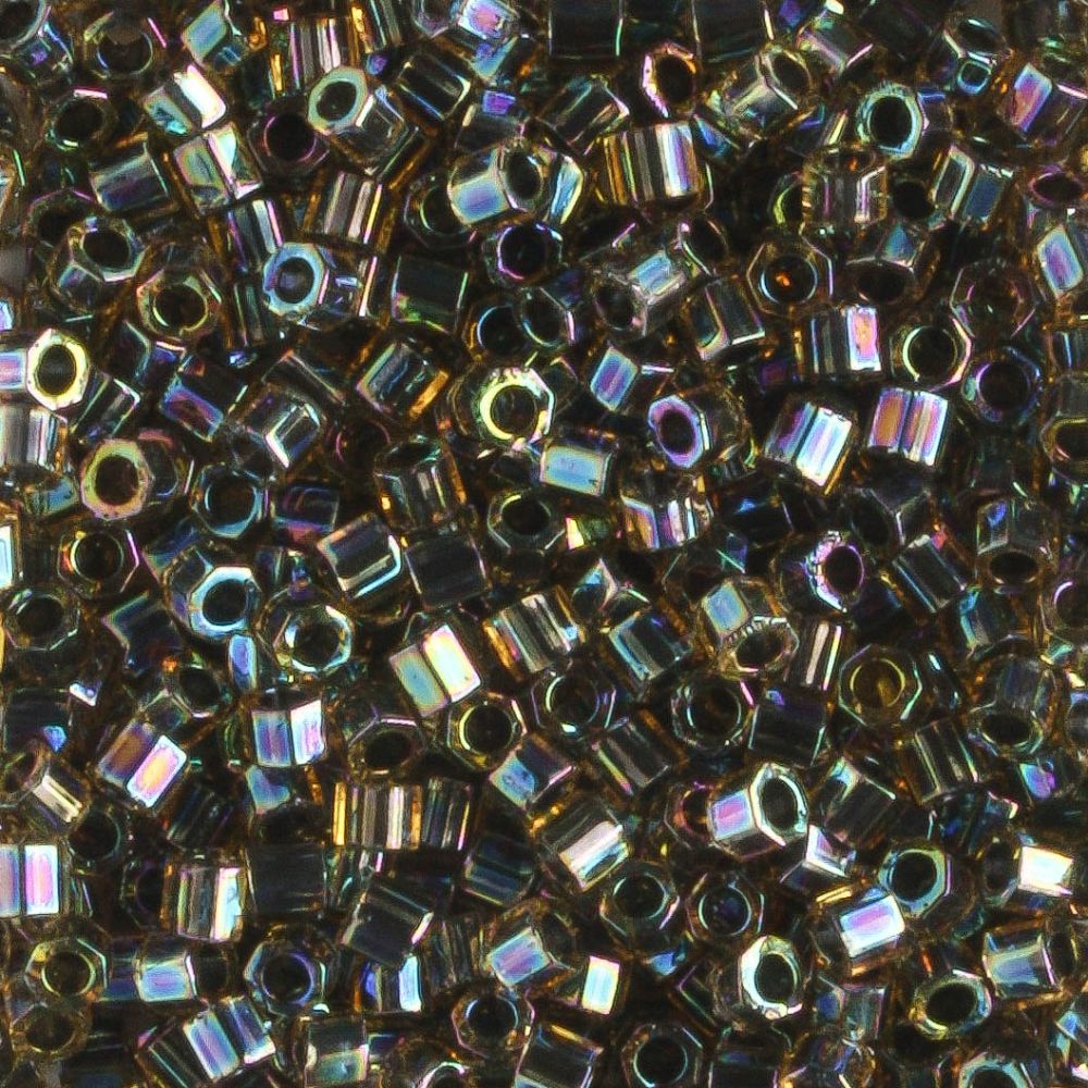 DBMH0089 Color Lined Amber/Olive - 5 grams