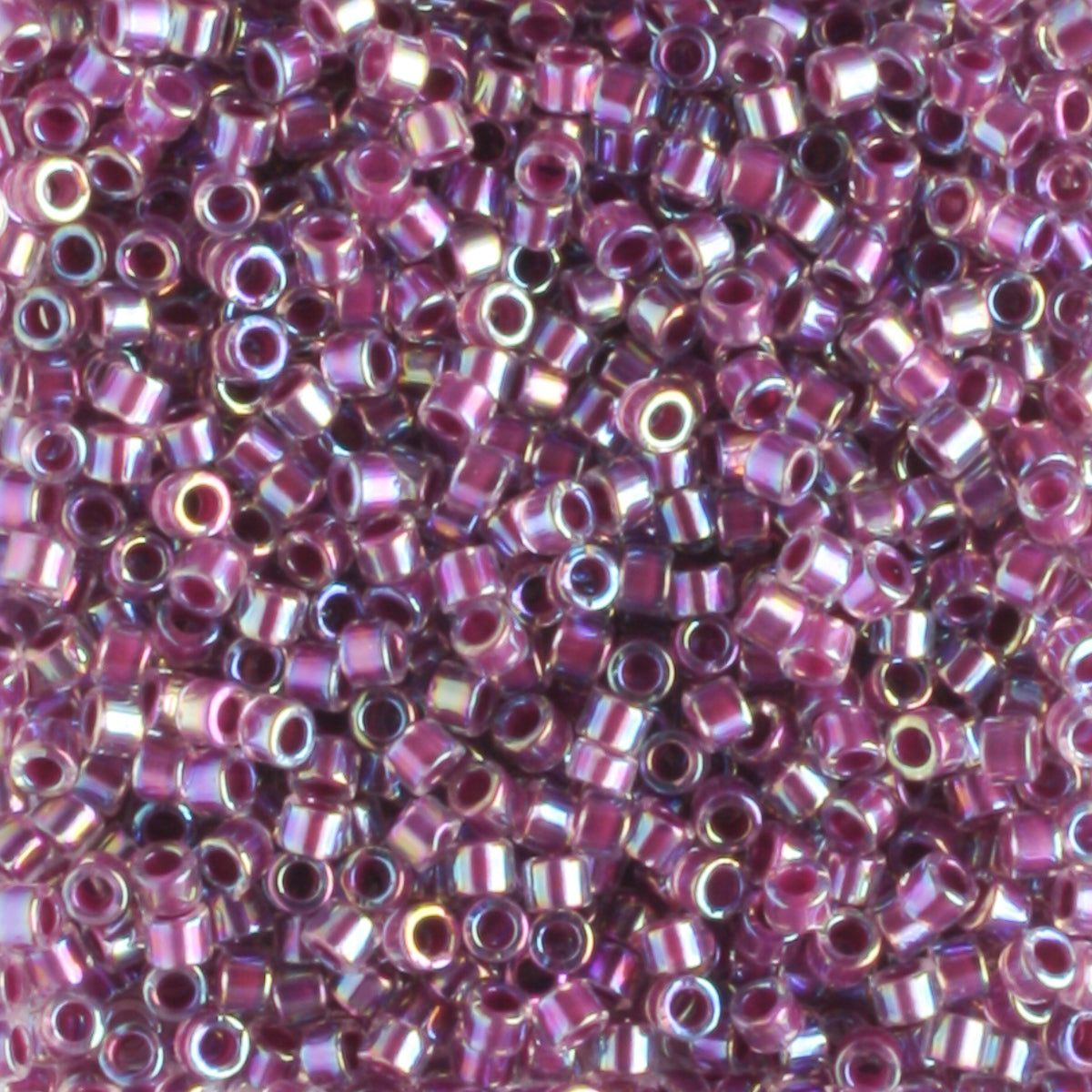 DB0056 Color Lined Rainbow Magenta