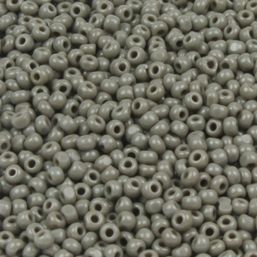 11/0 Gray Charlotte - 10 grams