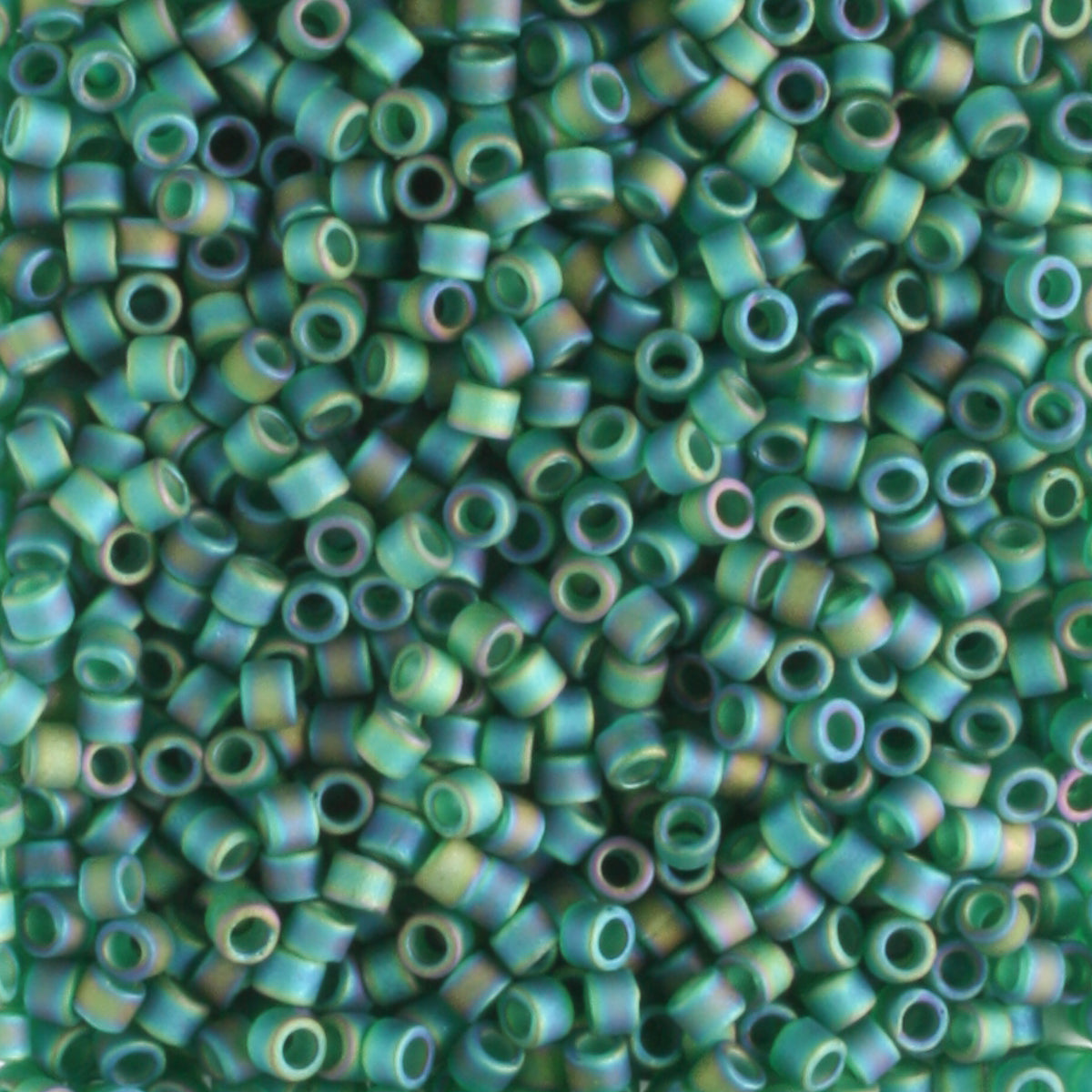 DB0859 Transparent Matte Rainbow Emerald Green