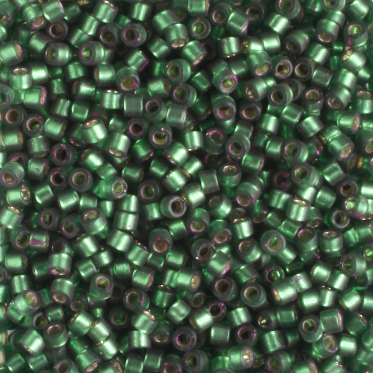 DB0690 Silver Lined Frosted Olive