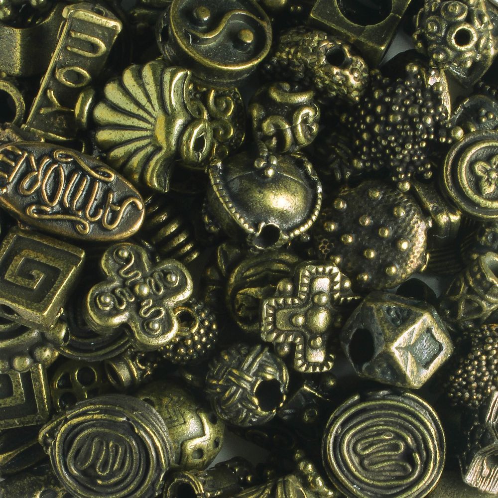 Pewter Beads,