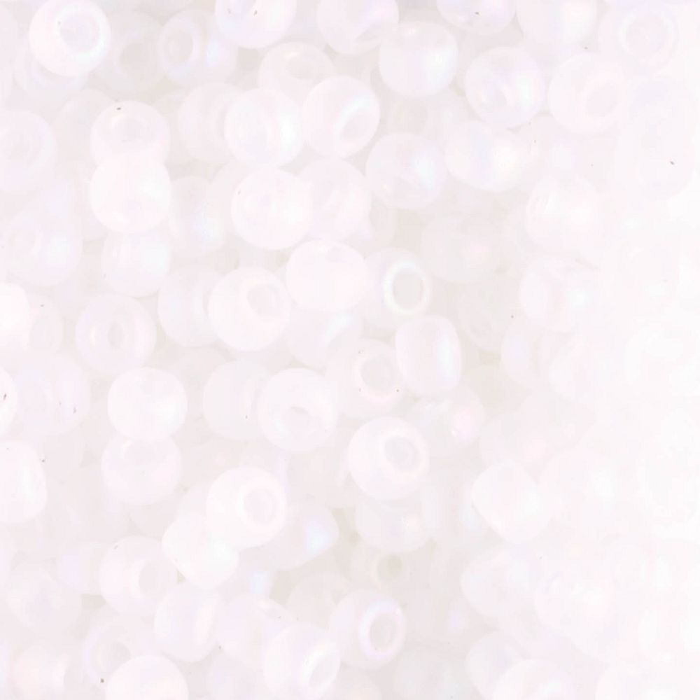 8-0131FR Crystal Transparent Matte Rainbow - 10 grams