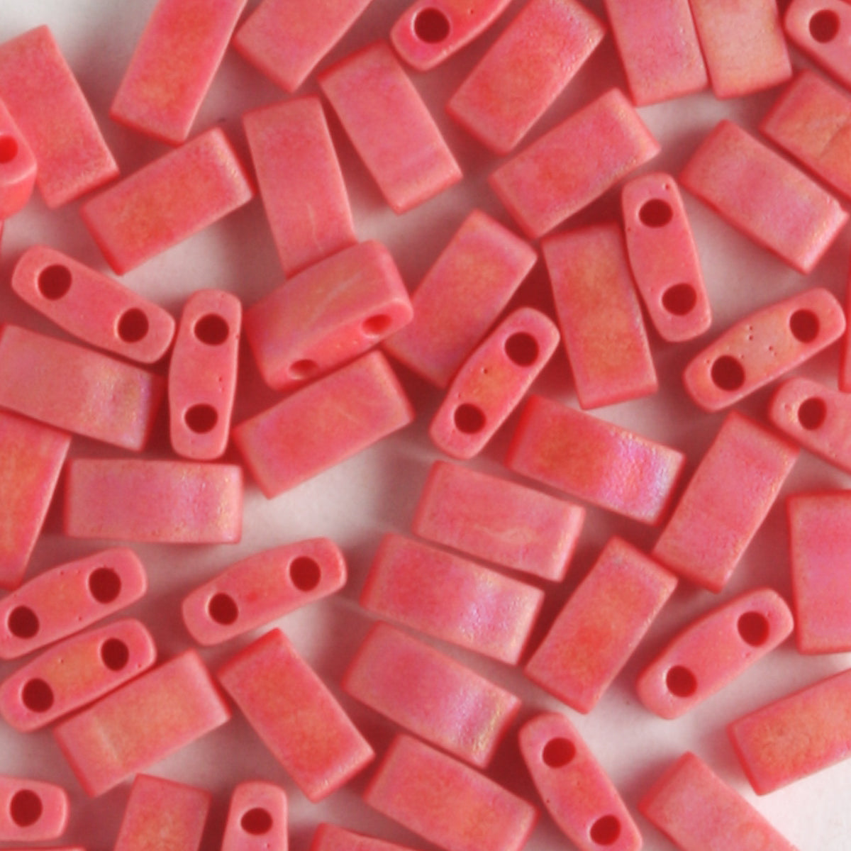 Half Tila Opaque Matte Rainbow Dark Red