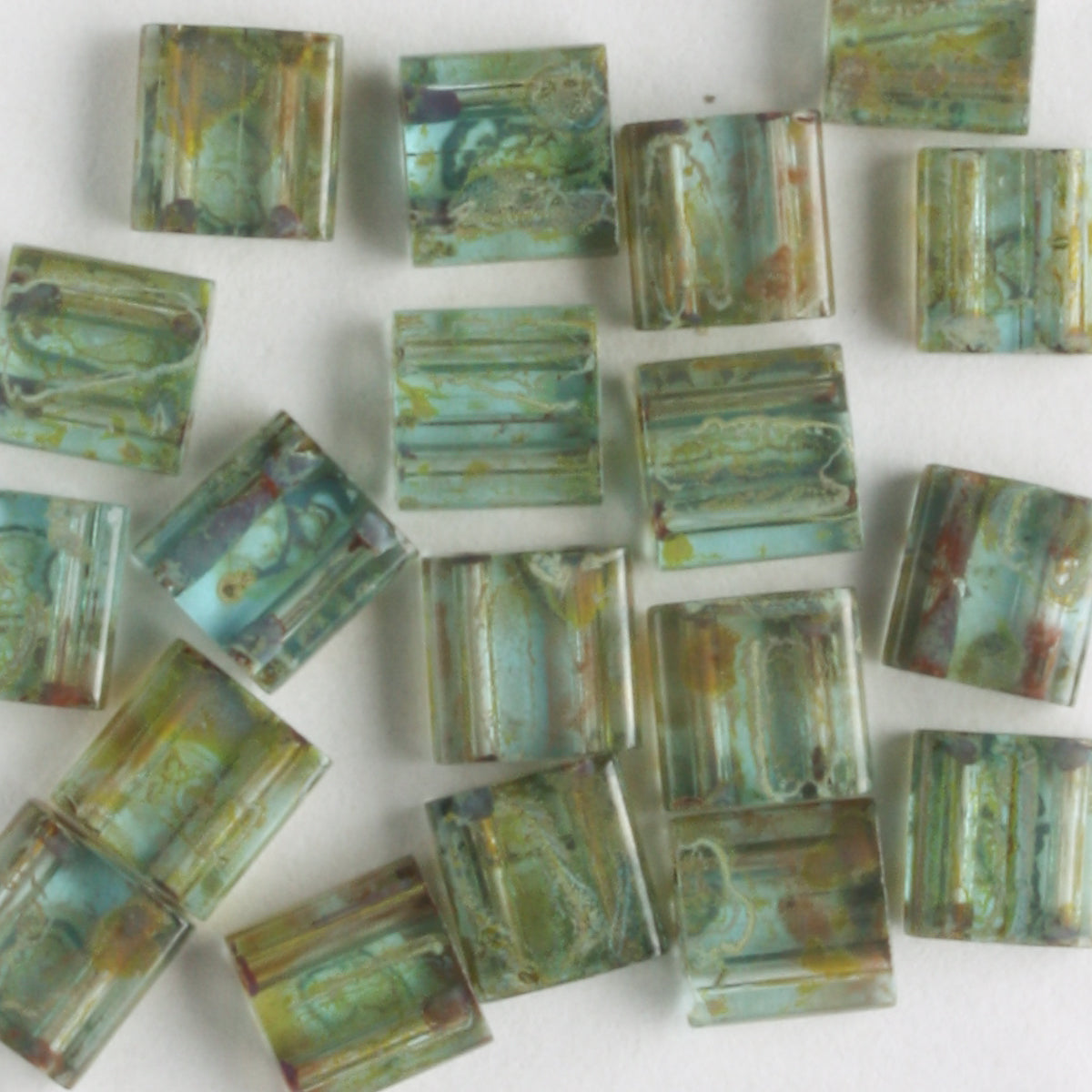Tila Transparent Picasso Moss Agate - 5 grams