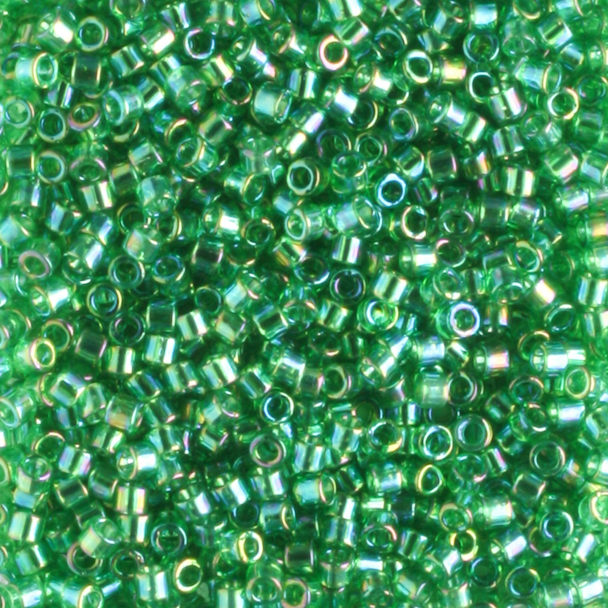 DB0152 Transparent Rainbow Kelly Green
