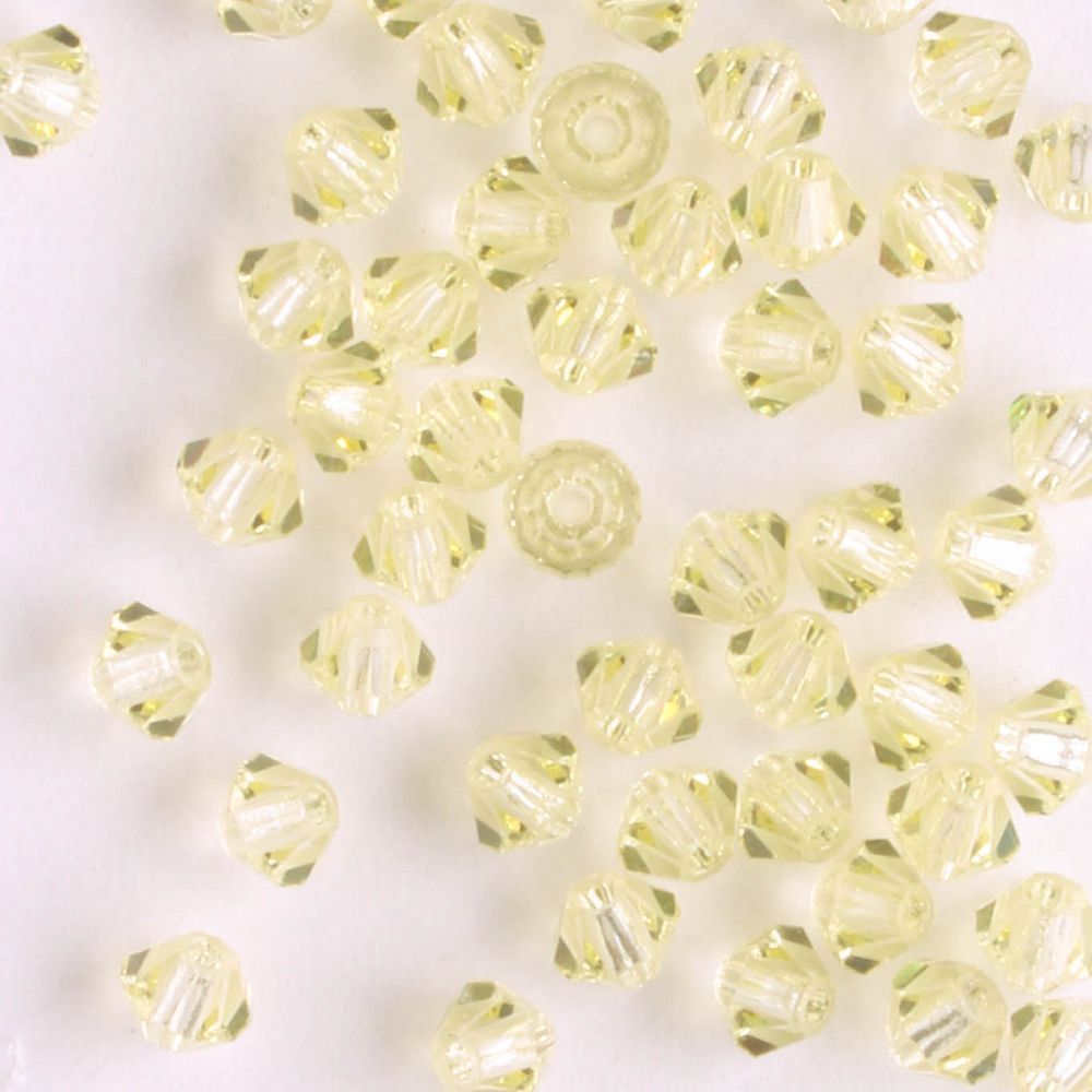 3mm Bicone Jonquil - 48 beads