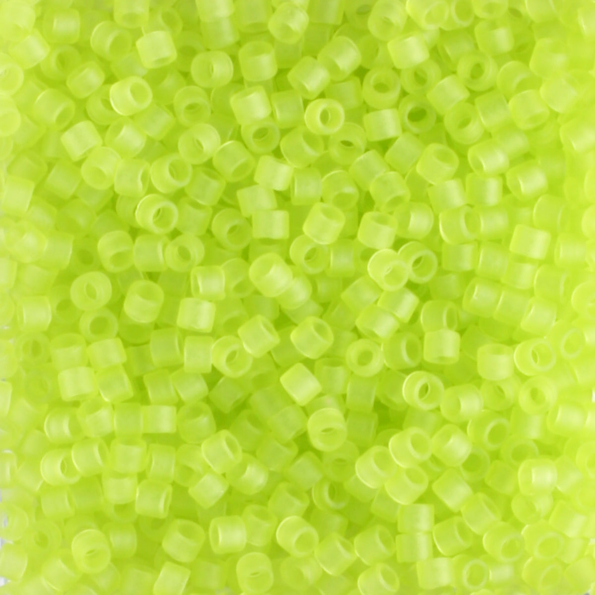 DB0766 Transparent Matte Lime Green