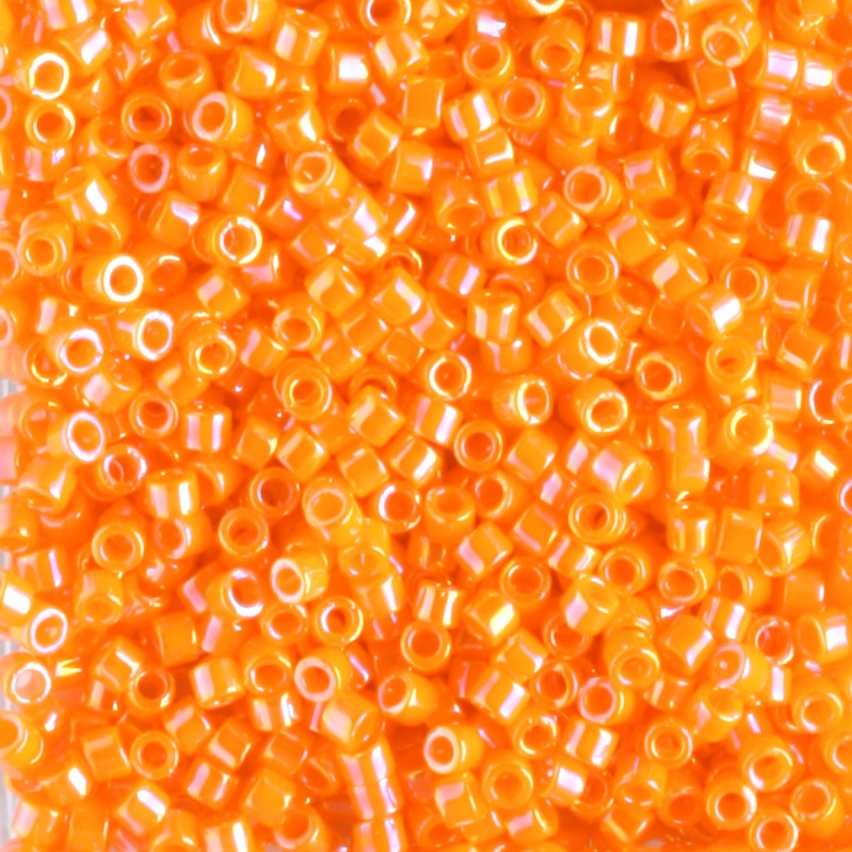 DB1573 Opaque Rainbow Mandarin Orange