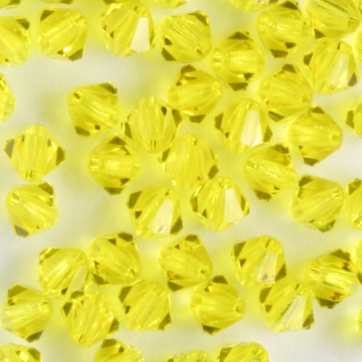 4mm Bicone Citrine - 48 beads