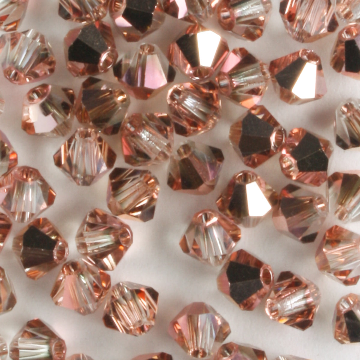 4mm Bicone Crystal Capri Gold - 48 beads