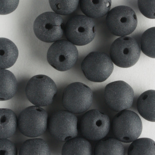 Rounduo Jet Matte - 50 beads