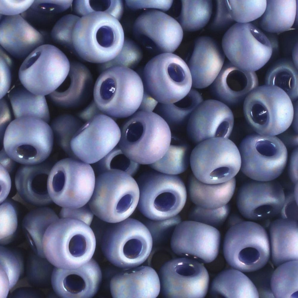 6-4703 Frost Opaque Glaze Rainbow Nebula Blue - 10 grams