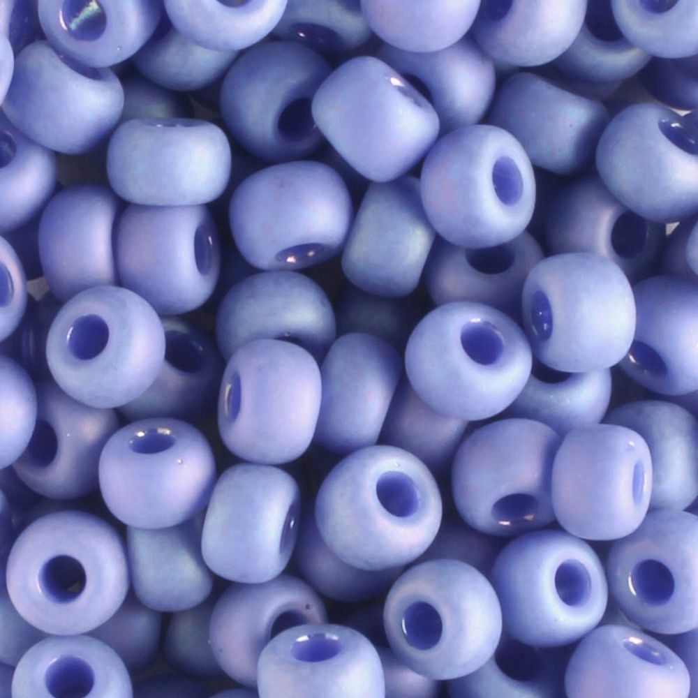 6-4704 Frost Opaque Glaze Rainbow Soft Blue - 10 grams