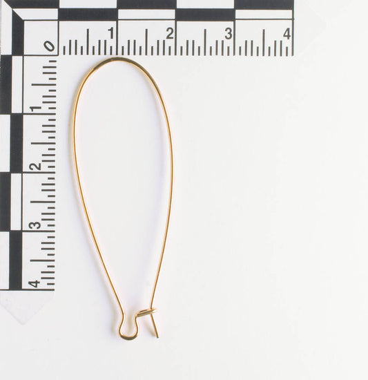 Earring, Gold - 3 Pair