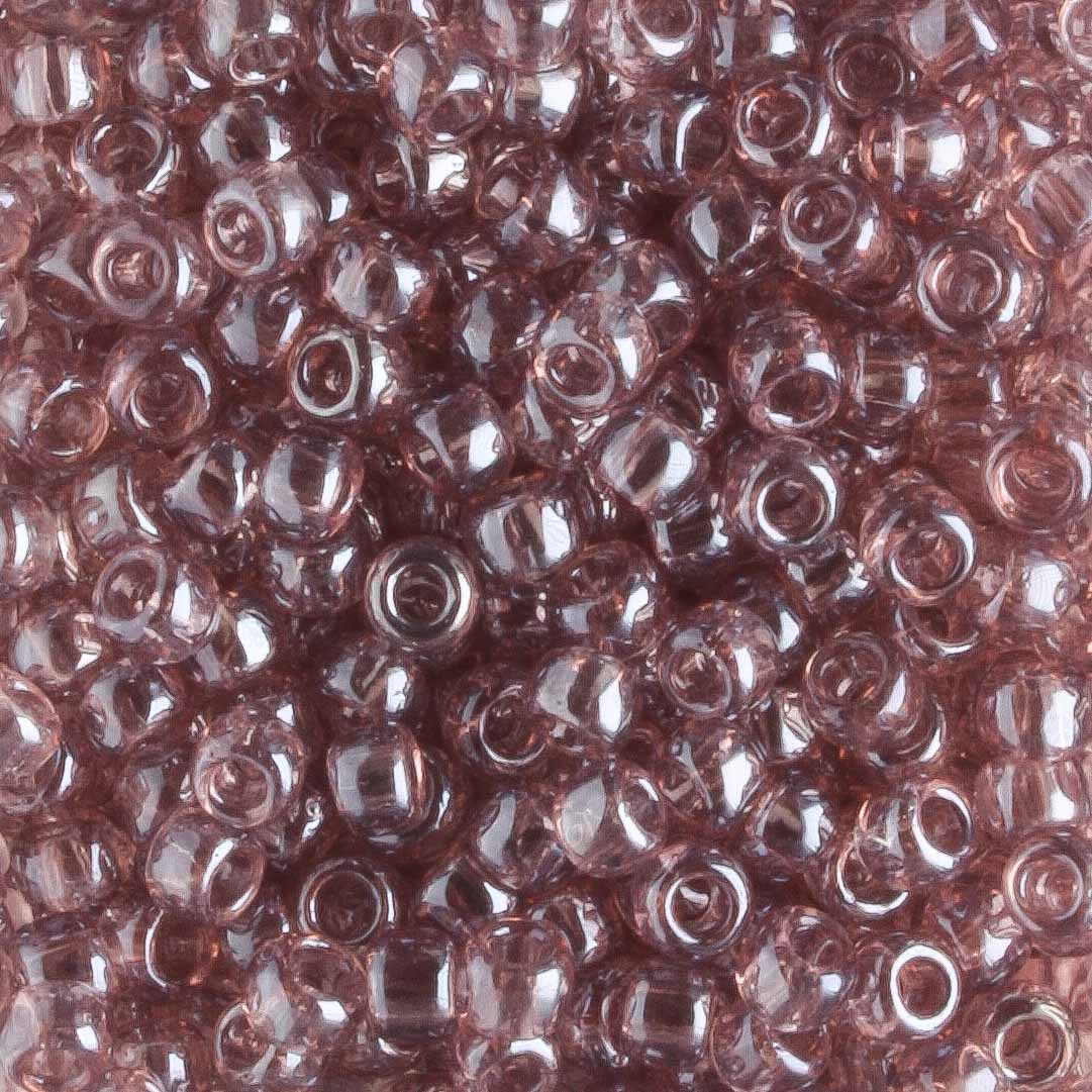 8/0 Transparent Luster Light Amethyst - 10 grams