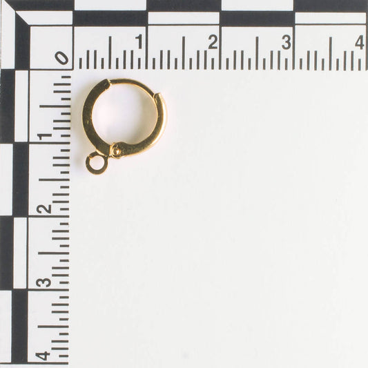 Earring, Gold - 5 pair