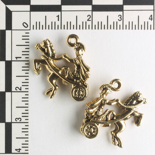 Charm - Horse Chariot Gladiator