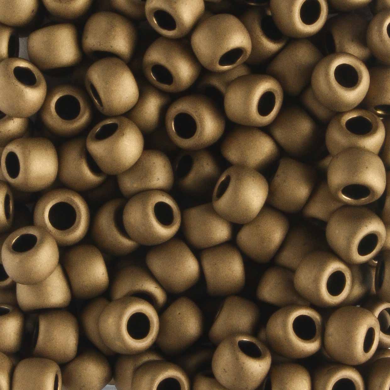 6/0 Frosted Bronze - 10 grams