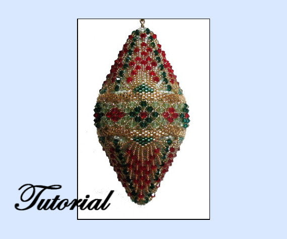 Christmas Diamond Ornament Pattern - PDF – Jennifer Wiles Studio