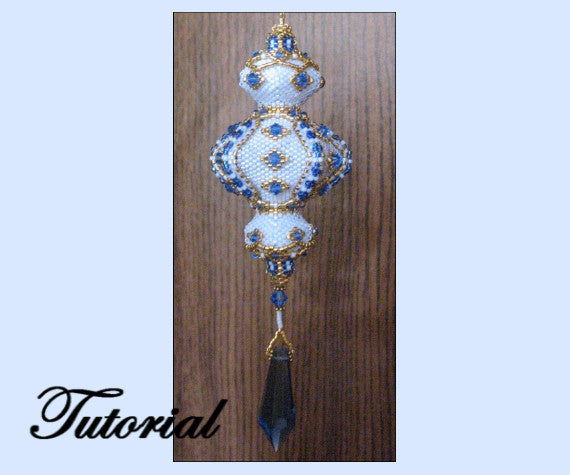 Elizabethan Christmas Ornament Pattern - PDF